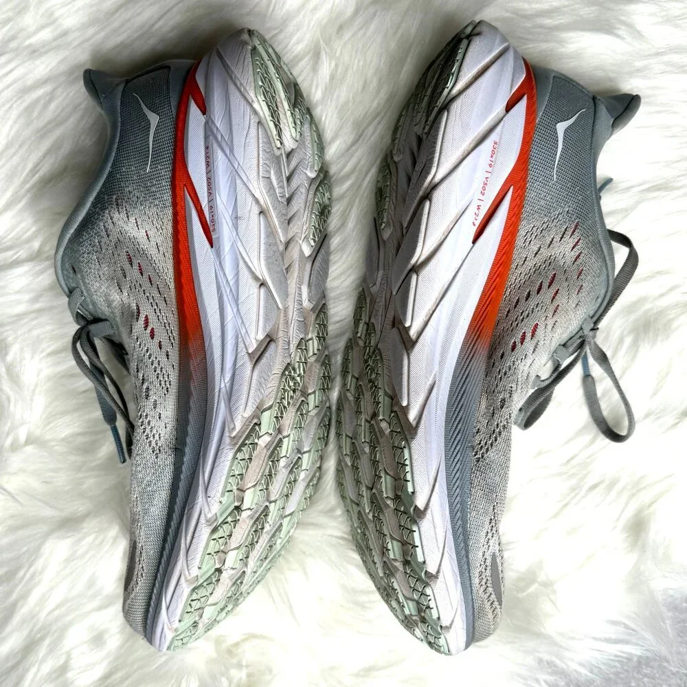 Hoka One One Clifton 8 Size 9.5 Blue Fog - Picture 11 of 14
